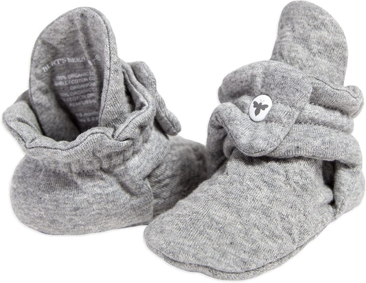 Baby Booties, Organic Cotton Adjustable Infant Shoes Slipper Sock
